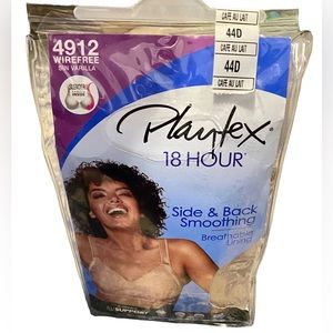 Set of 2 Playtex side & back smoothing bra